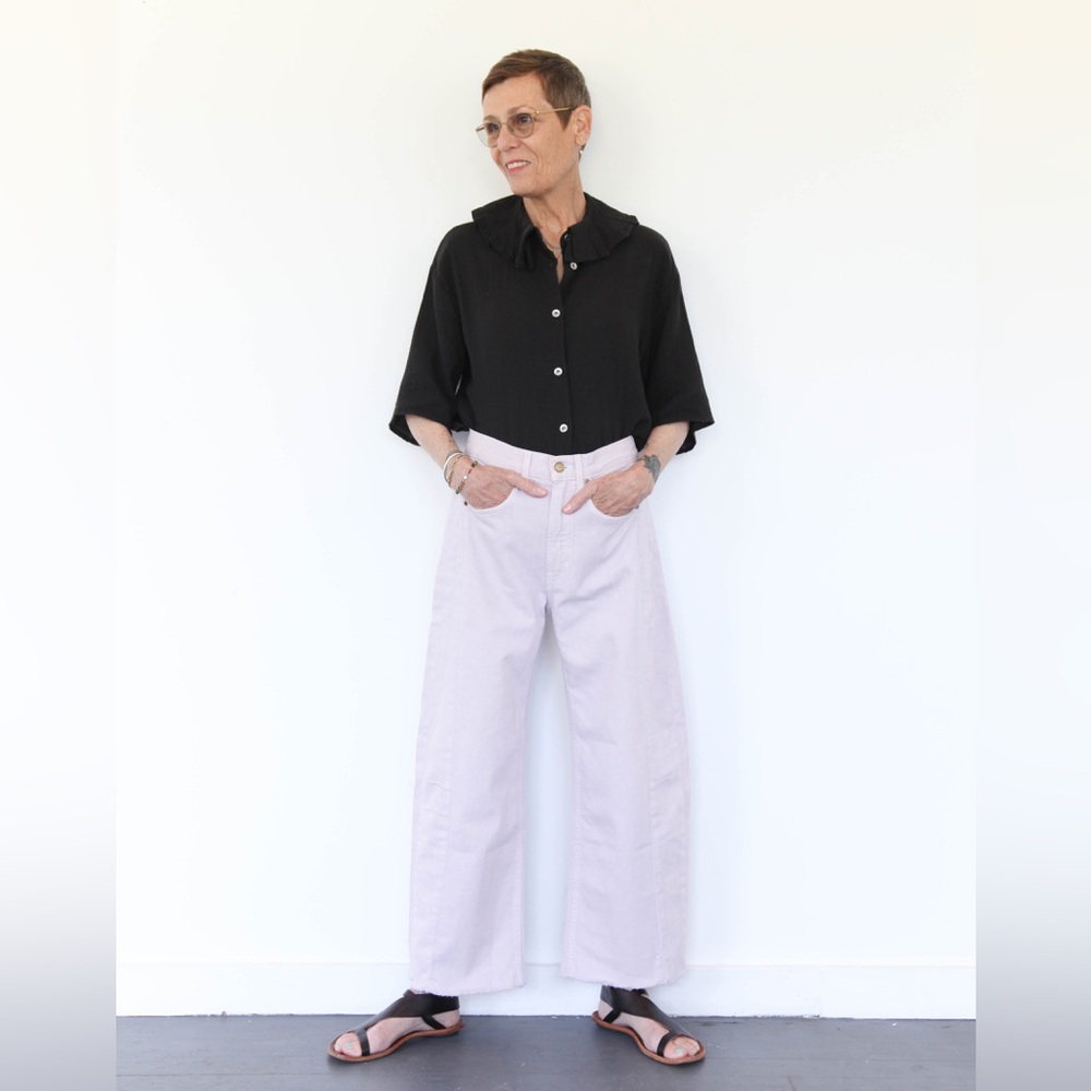 B SIDES Light Lavender Jeans - Picture 9 of 16